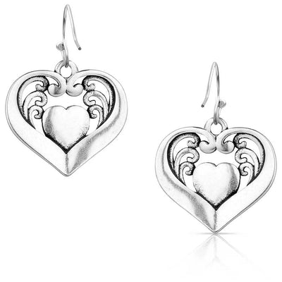 Montana Silversmith Fierce Heart Earrings