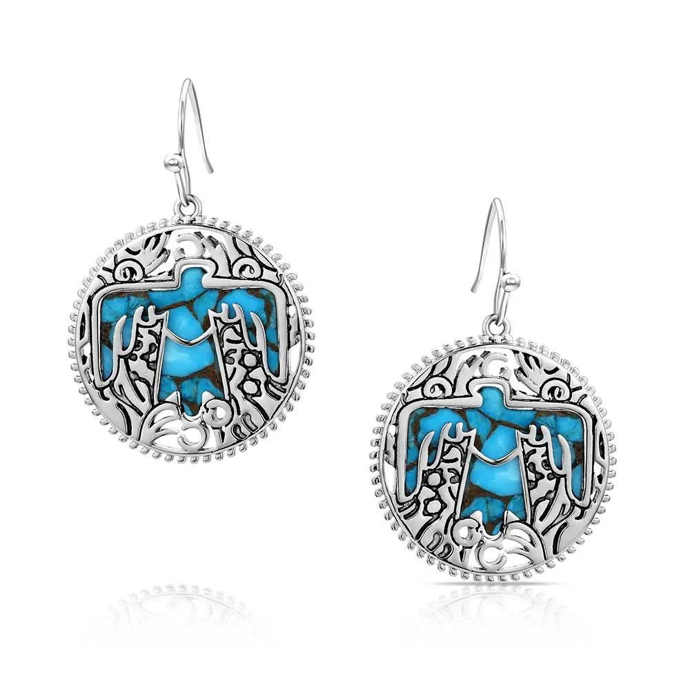 Montana Silversmith Strength of the Thunderbird Earrings