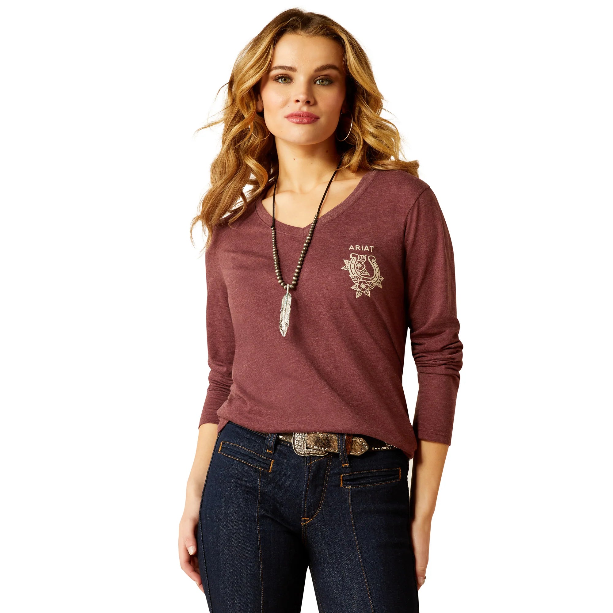 Ariat Women's Fine Boots & Denim Tee