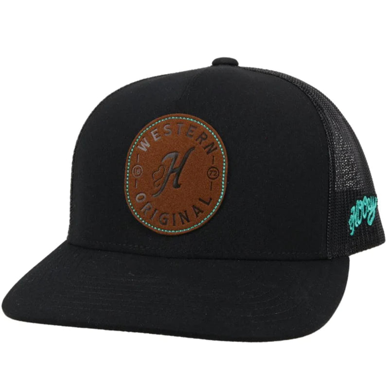 Hooey "Spur" Black Cap