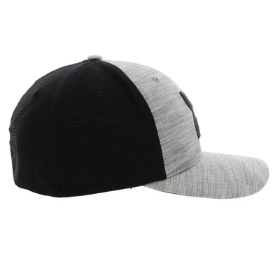 Hooey "Ash" Gey & Black Ballcap