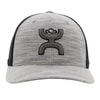 Hooey "Ash" Gey & Black Ballcap