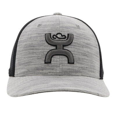 Hooey "Ash" Gey & Black Ballcap