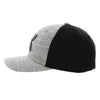 Hooey "Ash" Gey & Black Ballcap