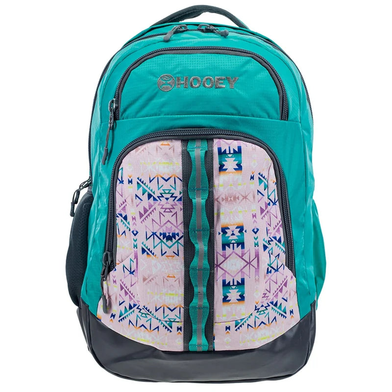 Hooey "Ox" Turq/Pink Backpack