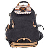 Hooey "Mule" Charcoal/Tan Backpack