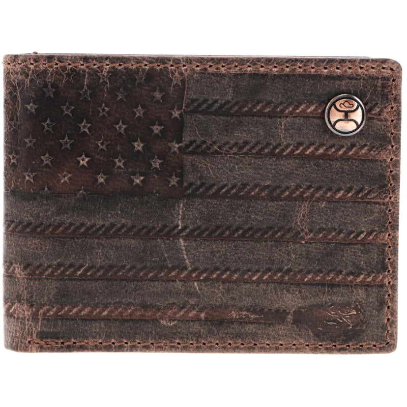 Hooey "Liberty Roper" Front Pocket Bifold Wallet