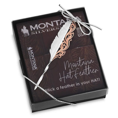 Montana Silversmith Alpine Night Feather Hat Pick