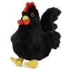 Unipak Designs Black Hen Stuffed Animal