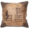 Carsten's Not My First Rodeo Pillow