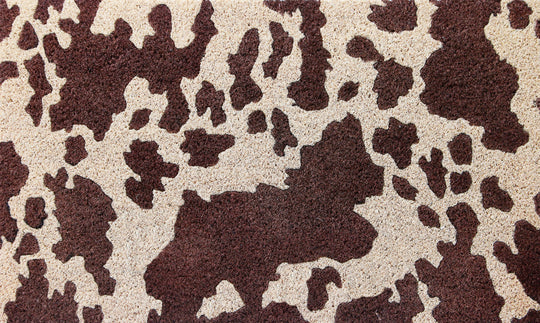 Carsten's Cowhide Coir Door Mat