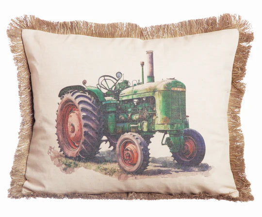 Carsten's Antique Tractor Pillow