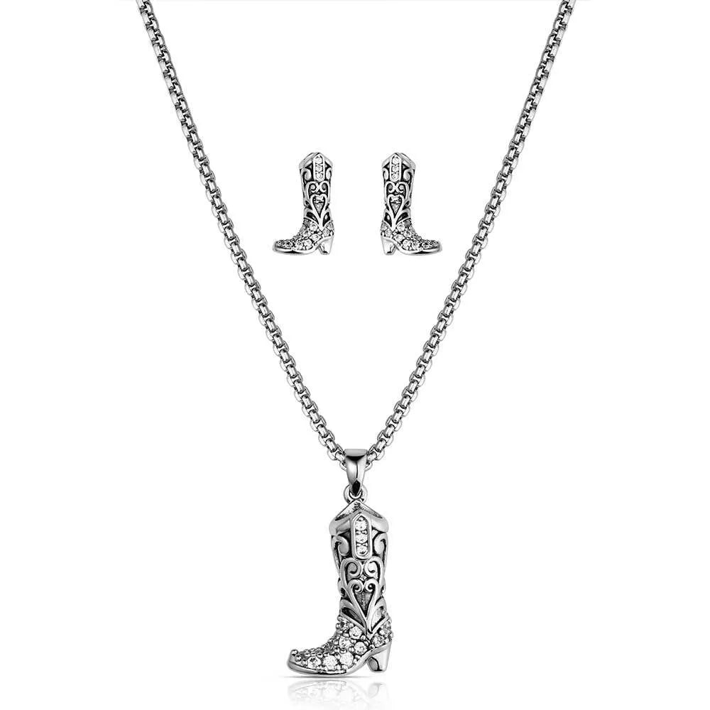 Montana Silversmith Kicking Up Dust Jewelry Set