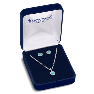 Montana Silversmith Northern Sky Turquoise Jewelry Set