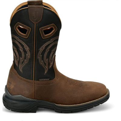 Justin Men's Slickline 11" Nano Comp Waterproof Work Boot