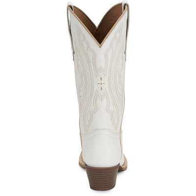 Justin Women's Rae Bright White Cowboy Boot