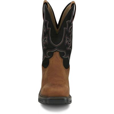 Justin Rigman 11" Waterproof Work Boots