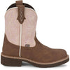 Justin Women's Kay 8" Pink Western Boot