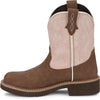 Justin Women's Kay 8" Pink Western Boot