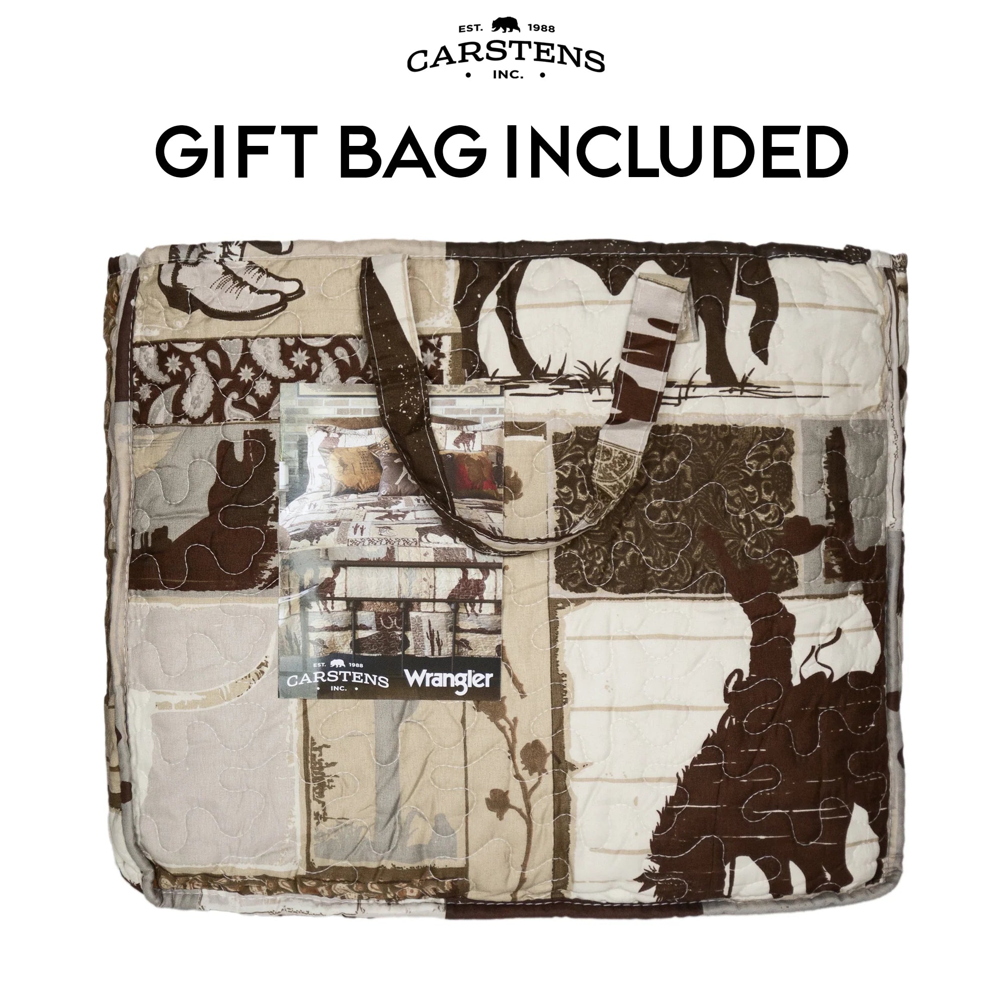 Carsten's Wrangler Vintage Cowboy Quilt Set