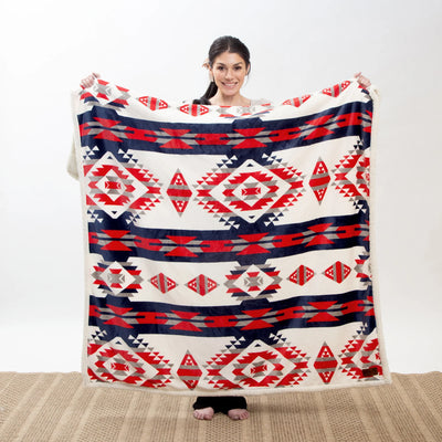 Carsten's Wrangler Southwest Sherpa Throw