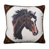 Carsten's Wrangler Painted Horse & Rivet Pillow