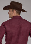 Roper Men's Dot Print Western Shirt