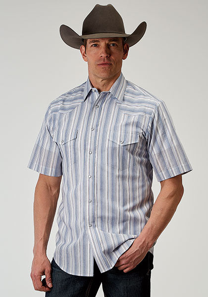 Roper Men's Stripe Western Shirt