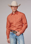 Roper Men's Solid Poplin Shirt