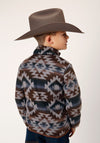 Roper Kid's Zip Front Fleece Jacket