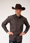 Roper Men's Diamond Medallion Shirt