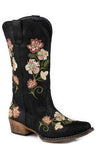 Roper Women's Floral Embroidery Western Boot