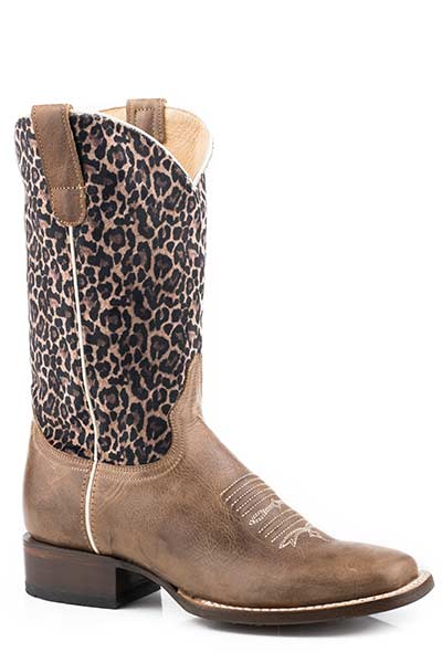 Roper Women's Cheetah Print Western Boot