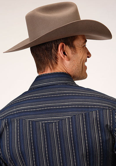 Roper Men's Striped Western Shirt