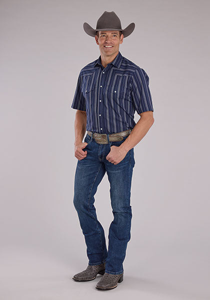 Roper Men's Stripe Western Shirt