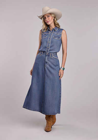 Stetson Women's Western A-Line Retro Style Skirt