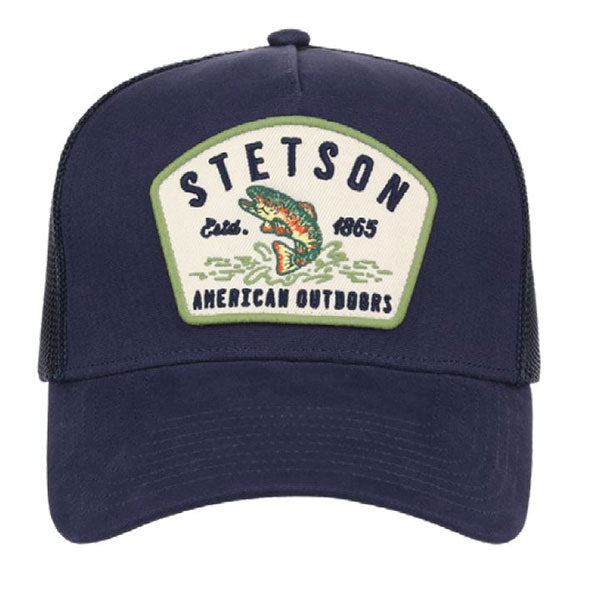 Stetson Fish Western Outdoors Trucker Cap