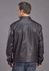 Stetson Men's Smoothed Brown Leather Jacket