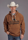 Stetson Men's Horserider & Star Screen Print Hoodie