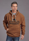 Stetson Men's Horserider & Star Screen Print Hoodie