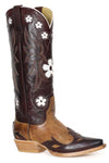 Roper Women's Flower Underlay Western Boot