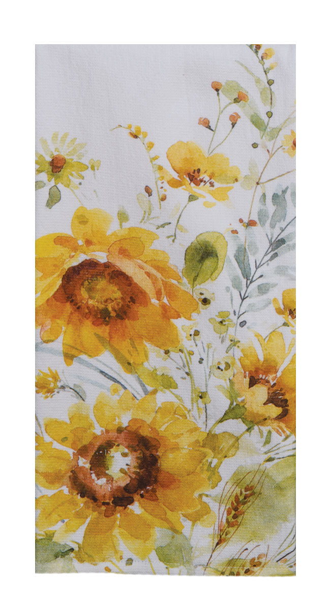 Kay Dee Designs Sunflowers Forever Terry Towel