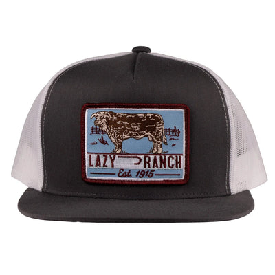 Lazy J Ranch Bull Trap Patch hat