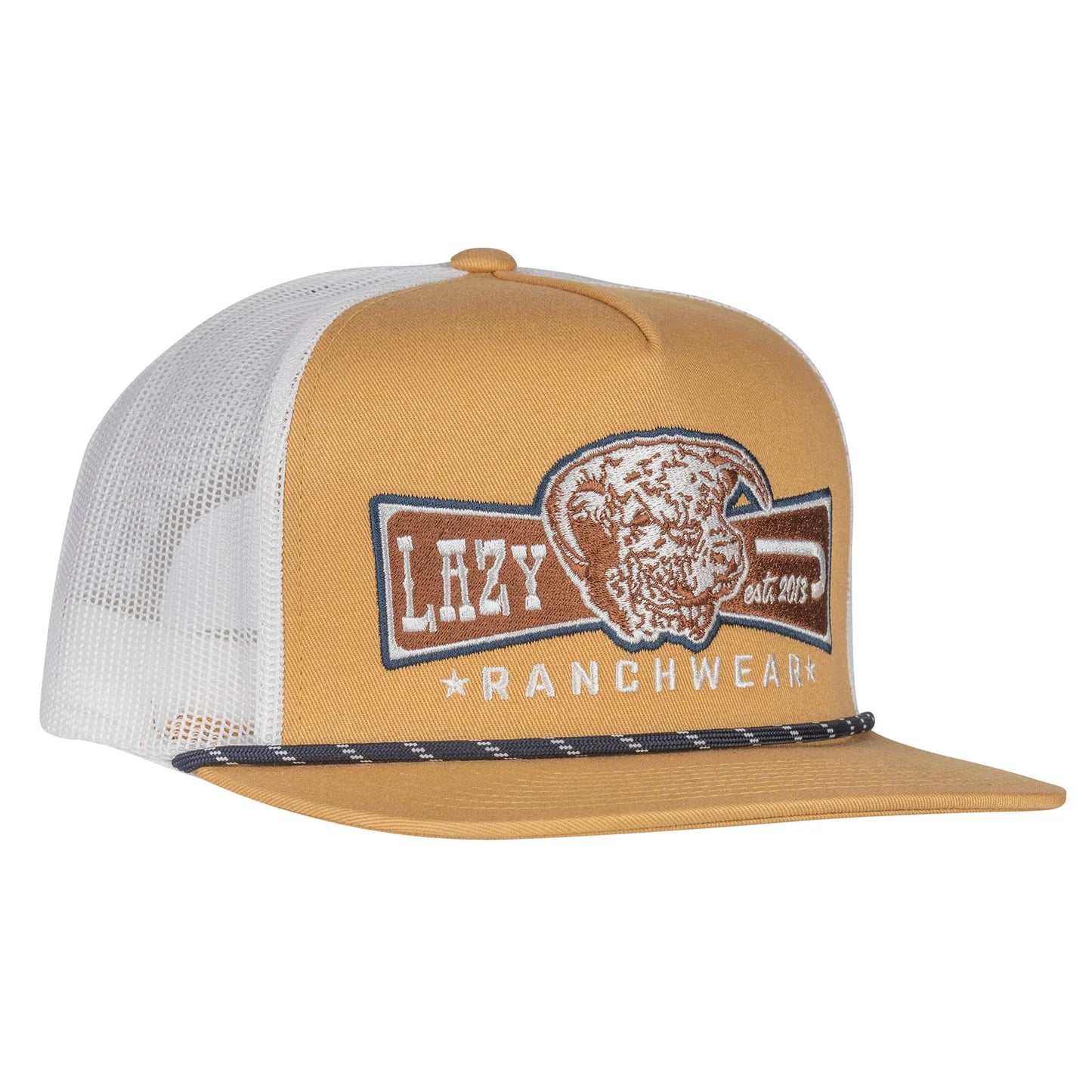 Lazy J Ranch Diamond Banner Hat