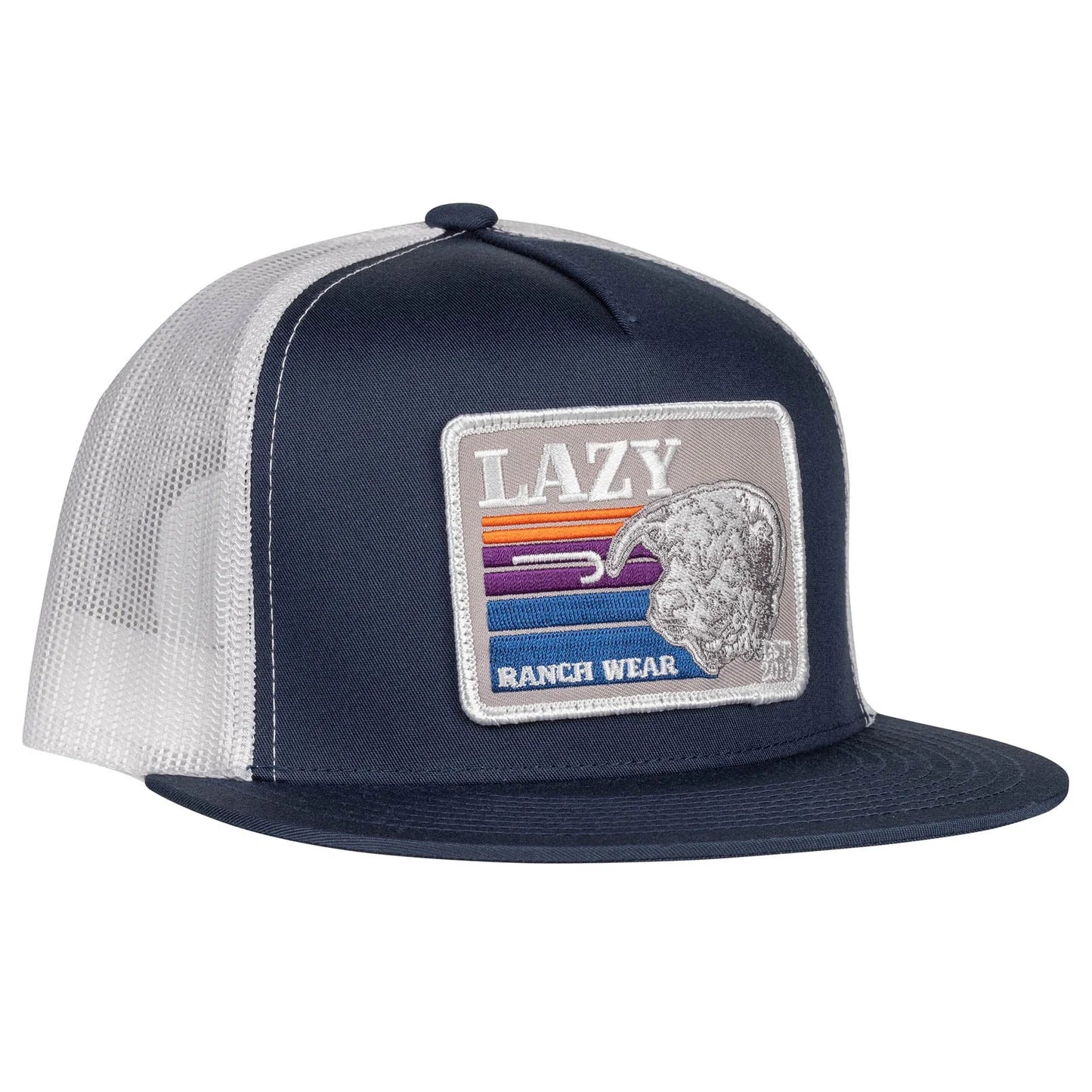 Lazy J Ranch Sunset Retro Hat