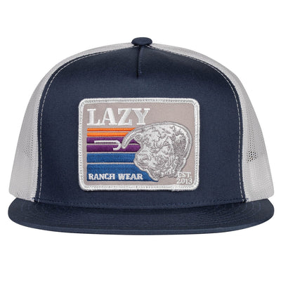 Lazy J Ranch Sunset Retro Hat