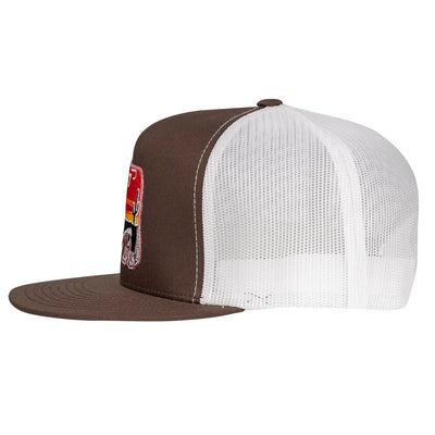 Lazy J Ranch Brown Sunrise Bull Hat