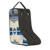 Twister Southwestern Print Fabric Boot Bag