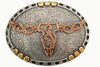 Nocona Longhorn Multi-Color Oval Buckle