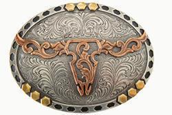 Nocona Longhorn Multi-Color Oval Buckle